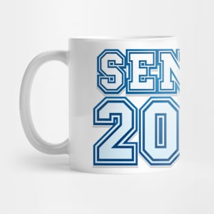 Retro tipography Senior 2024 Sport Mug